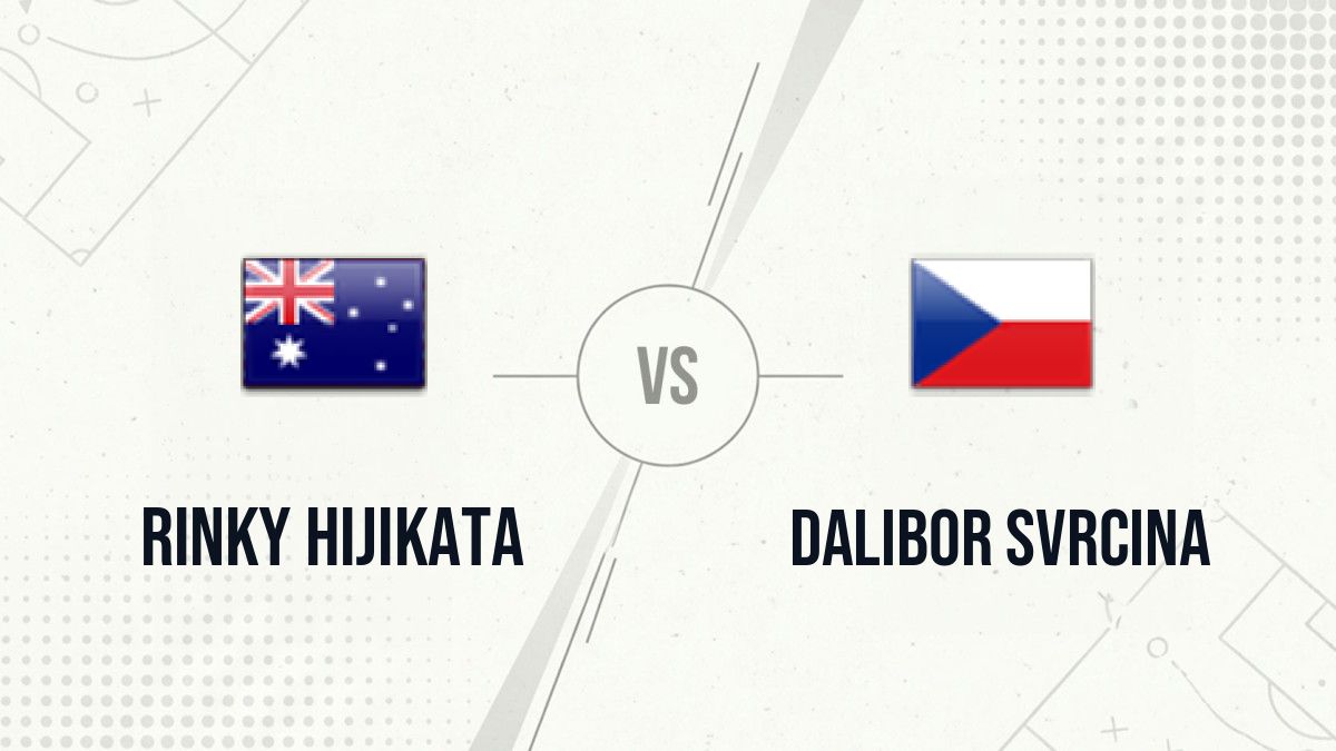 Pronostic Rinky Hijikata Dalibor Svrcina