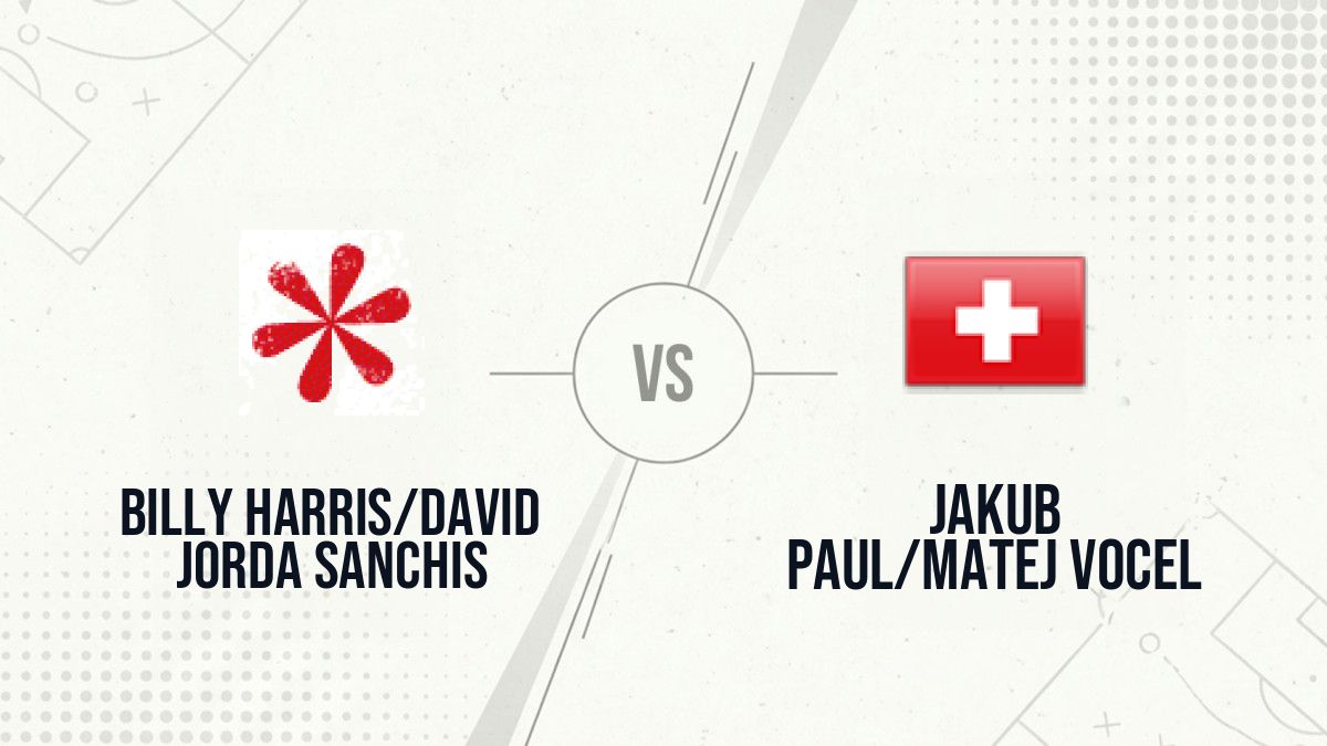 Pronostic Billy Harris/David Jorda Sanchis Jakub Paul/Matej Vocel