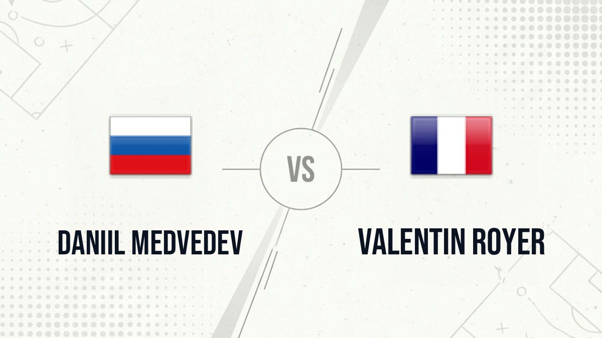 Pronostic Daniil Medvedev Valentin Royer