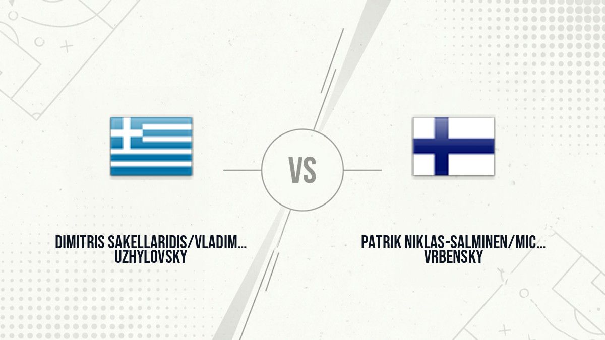 Pronostic Dimitris Sakellaridis/Vladimir Uzhylovsky Patrik Niklas-Salminen/Michael Vrbensky