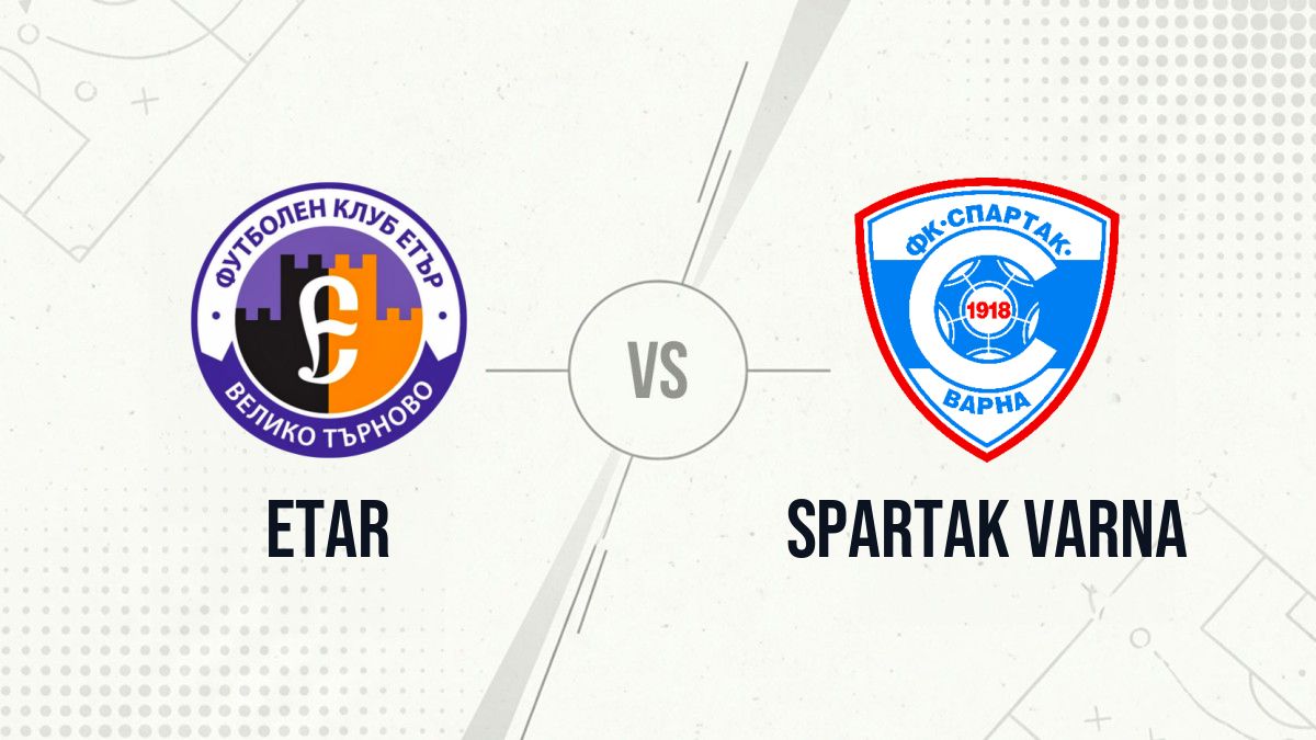 Pronostic Etar Spartak Varna