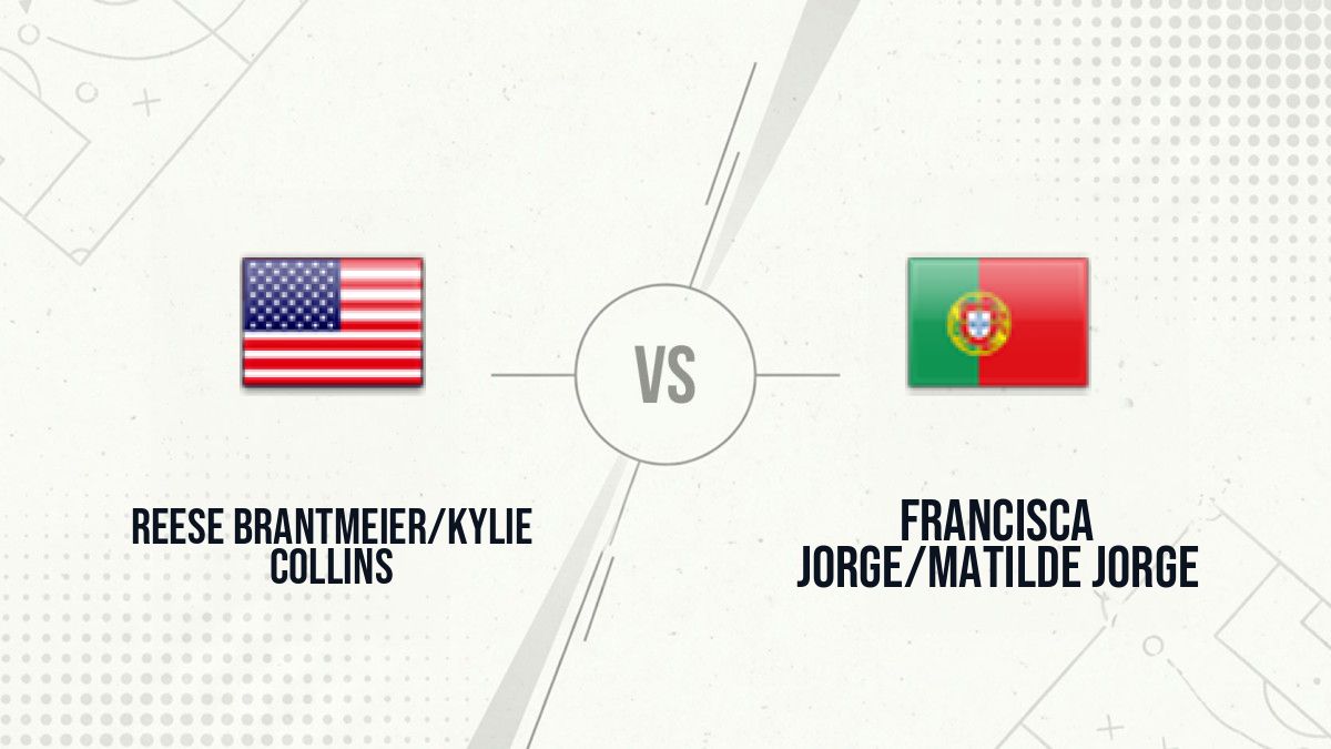 Pronostic Reese Brantmeier/Kylie Collins Francisca Jorge/Matilde Jorge