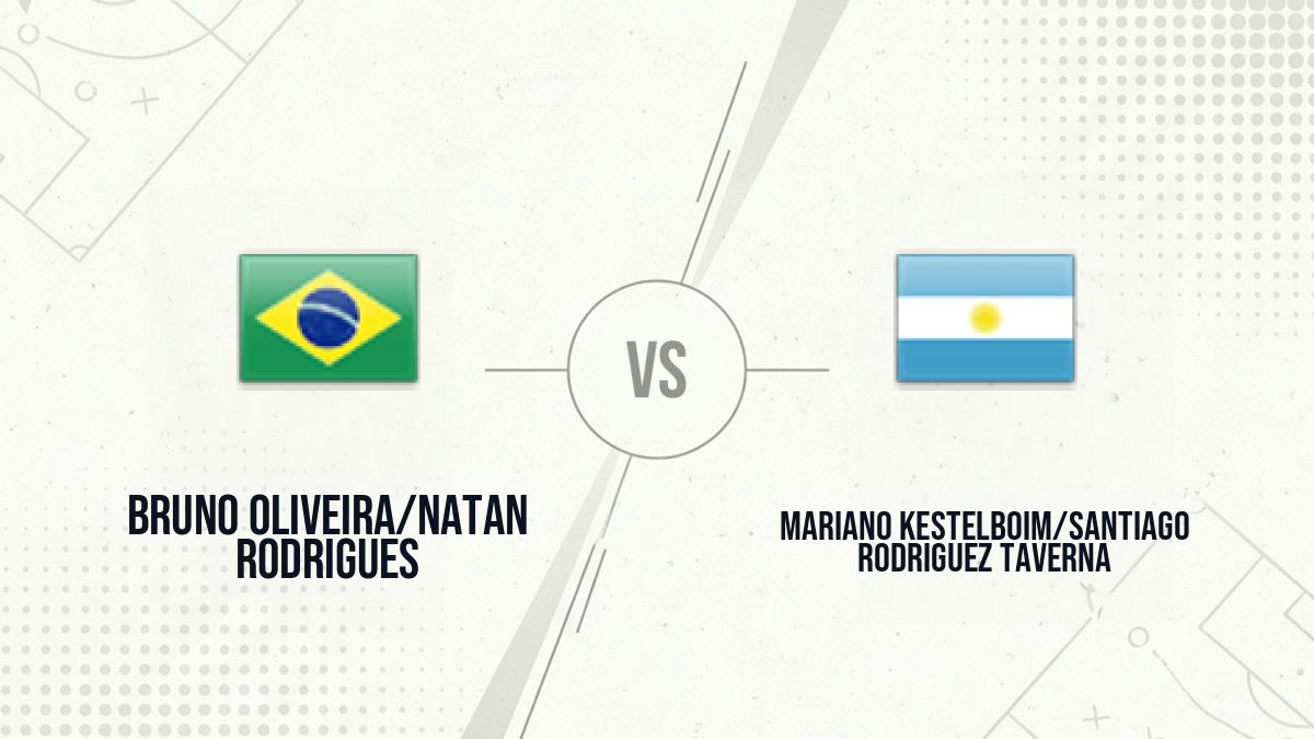 Pronostic Bruno Oliveira/Natan Rodrigues Mariano Kestelboim/Santiago Rodriguez Taverna