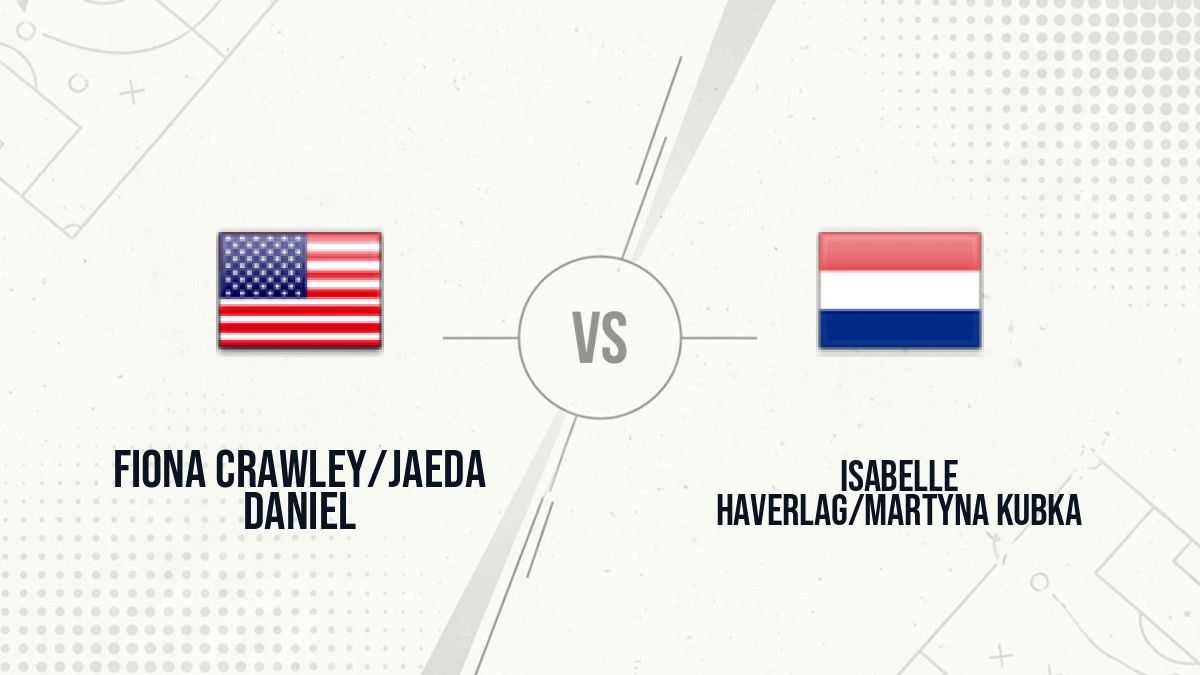 Pronostic Fiona Crawley/Jaeda Daniel Isabelle Haverlag/Martyna Kubka