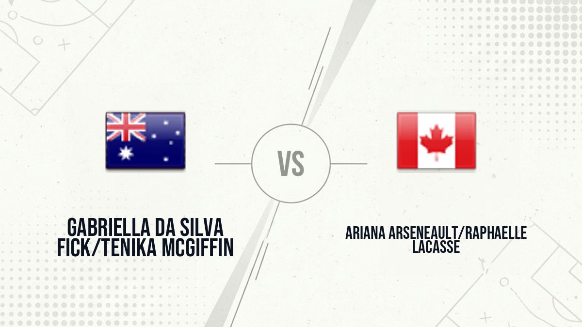 Pronostic Gabriella Da Silva Fick/Tenika McGiffin Ariana Arseneault/Raphaelle Lacasse