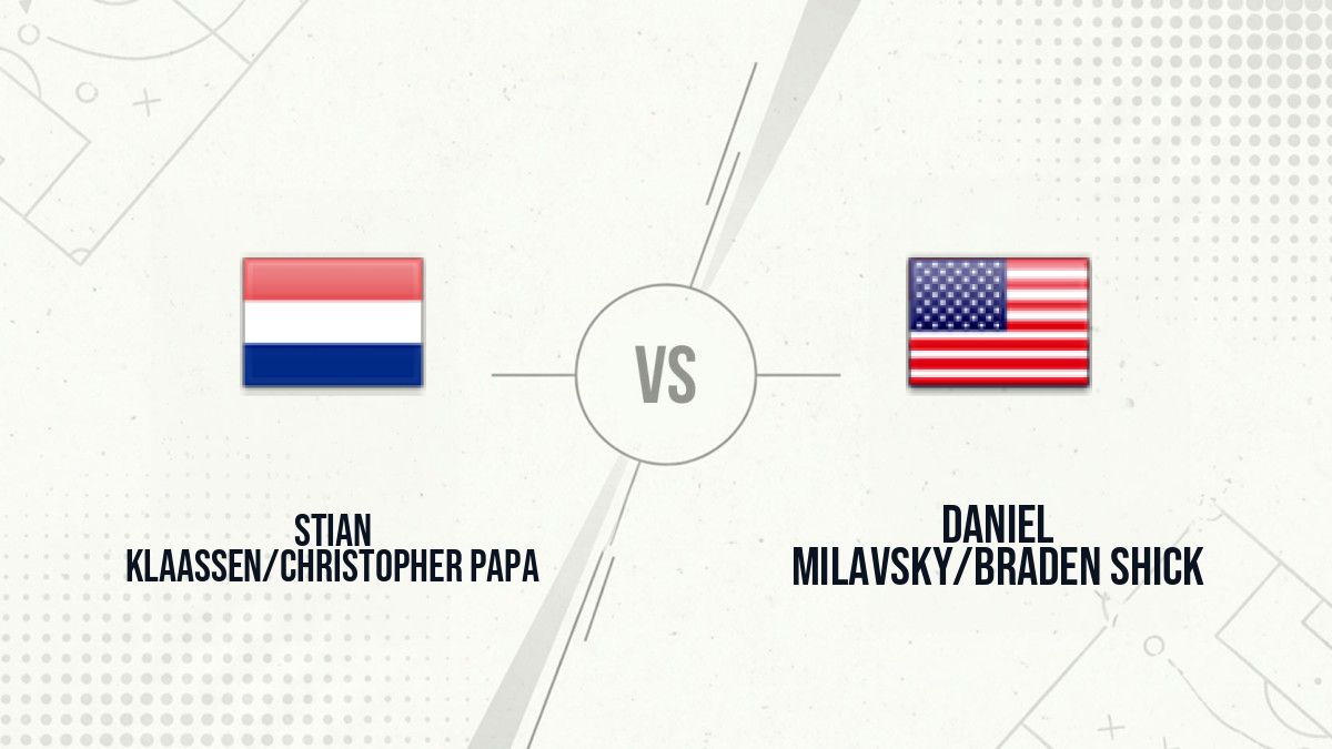 Pronostic Stian Klaassen/Christopher Papa Daniel Milavsky/Braden Shick