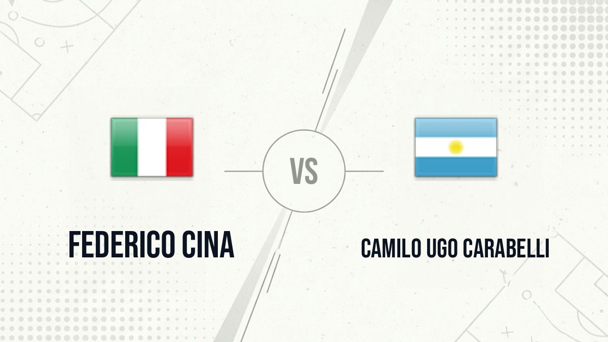 Pronostic Federico Cina Camilo Ugo Carabelli