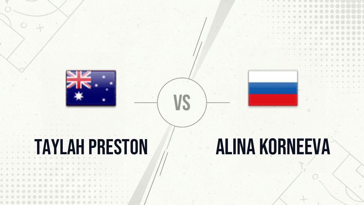 Pronostic Taylah Preston Alina Korneeva