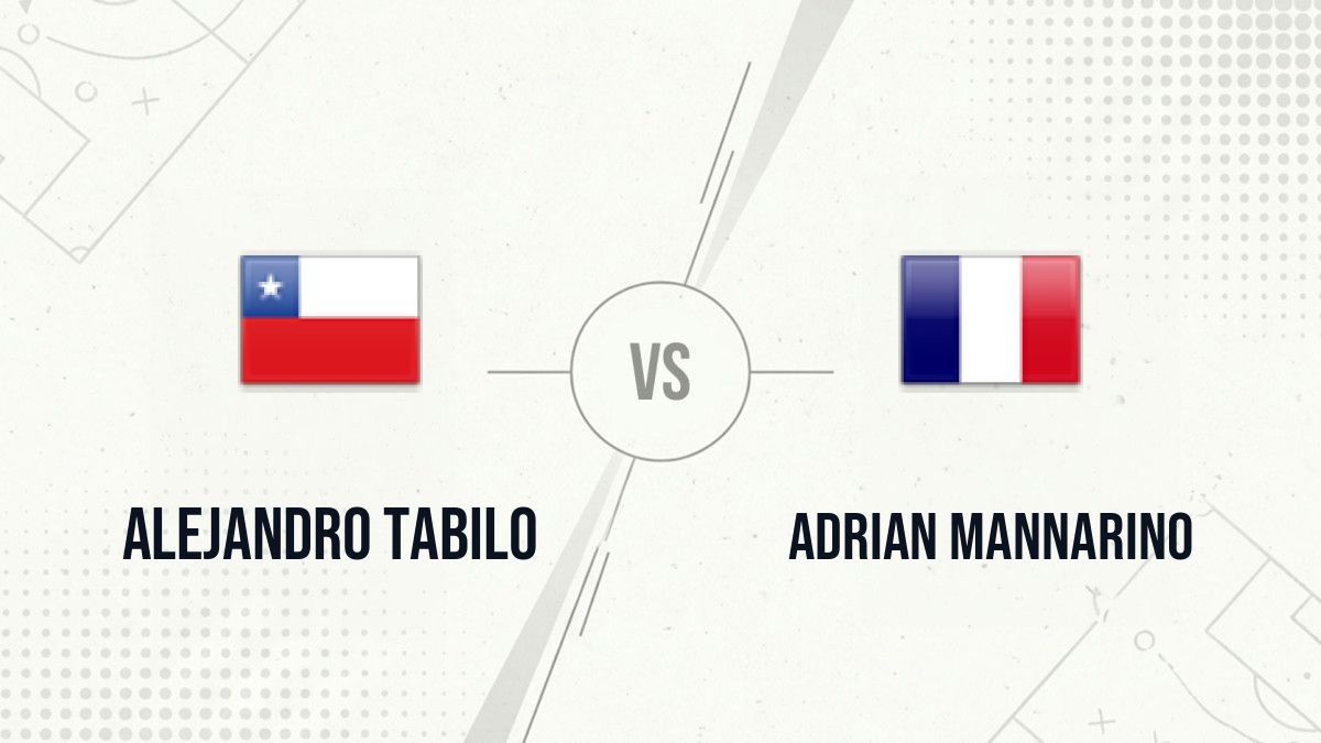 Pronostic Alejandro Tabilo Adrian Mannarino