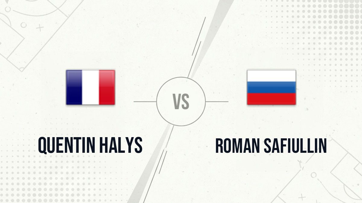 Pronostic Quentin Halys Roman Safiullin