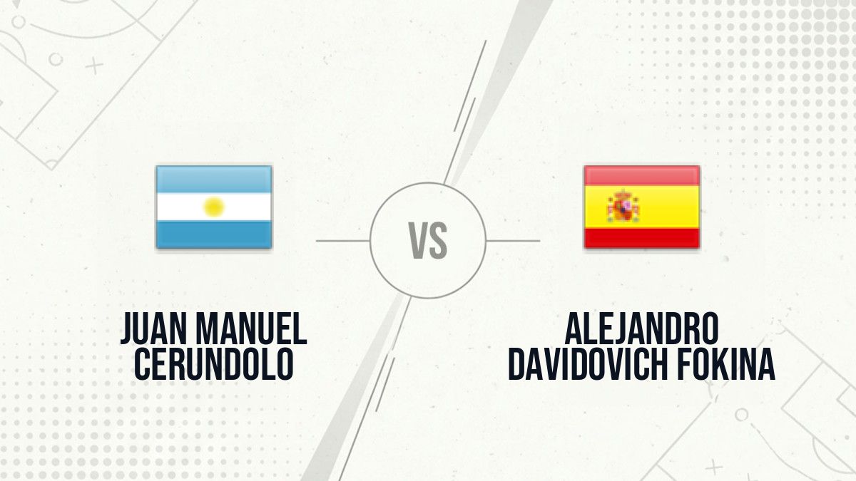 Pronostic Juan Manuel Cerundolo Alejandro Davidovich Fokina