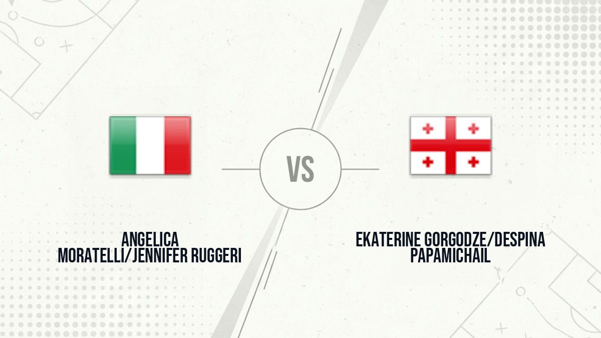 Pronostic Angelica Moratelli/Jennifer Ruggeri Ekaterine Gorgodze/Despina Papamichail