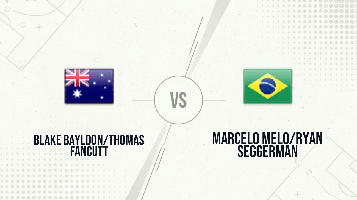Pronostic Blake Bayldon/Thomas Fancutt Marcelo Melo/Ryan Seggerman