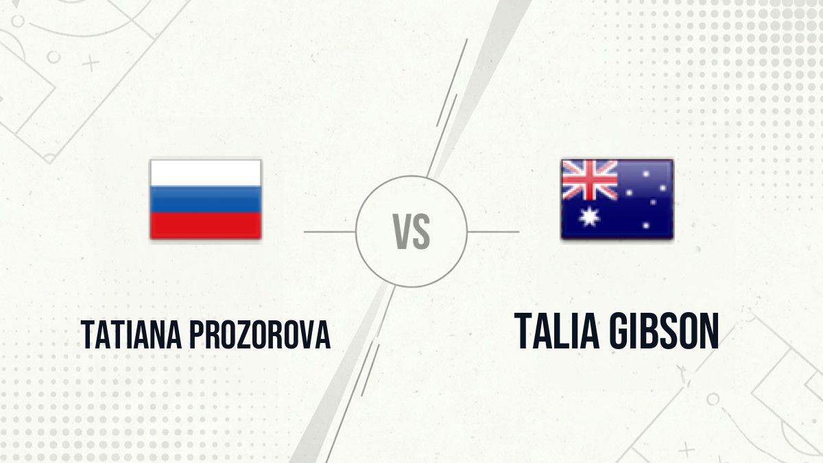 Pronostic Tatiana Prozorova Talia Gibson