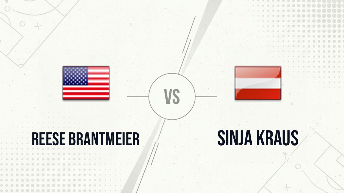 Pronostic Reese Brantmeier Sinja Kraus