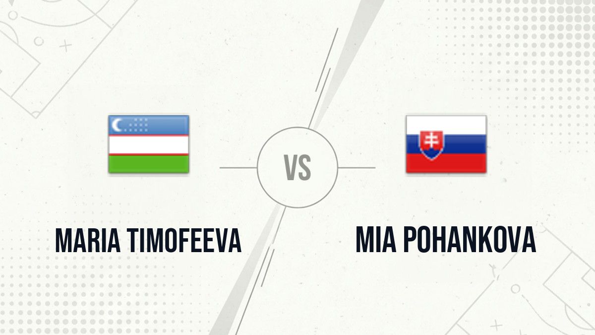 Pronostic Maria Timofeeva Mia Pohankova