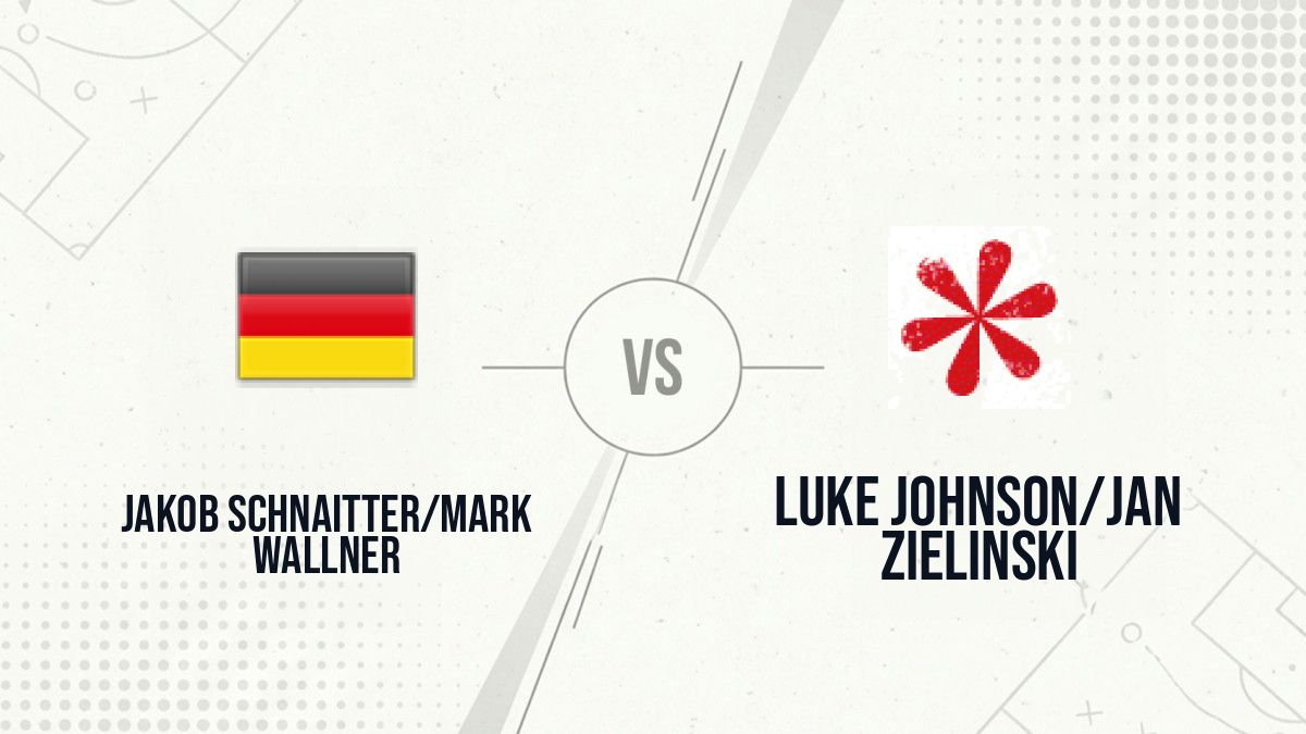 Pronostic Jakob Schnaitter/Mark Wallner Luke Johnson/Jan Zielinski