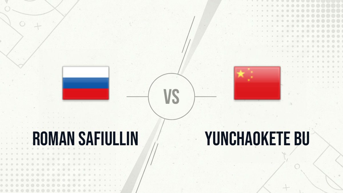 Pronostic Roman Safiullin Yunchaokete Bu