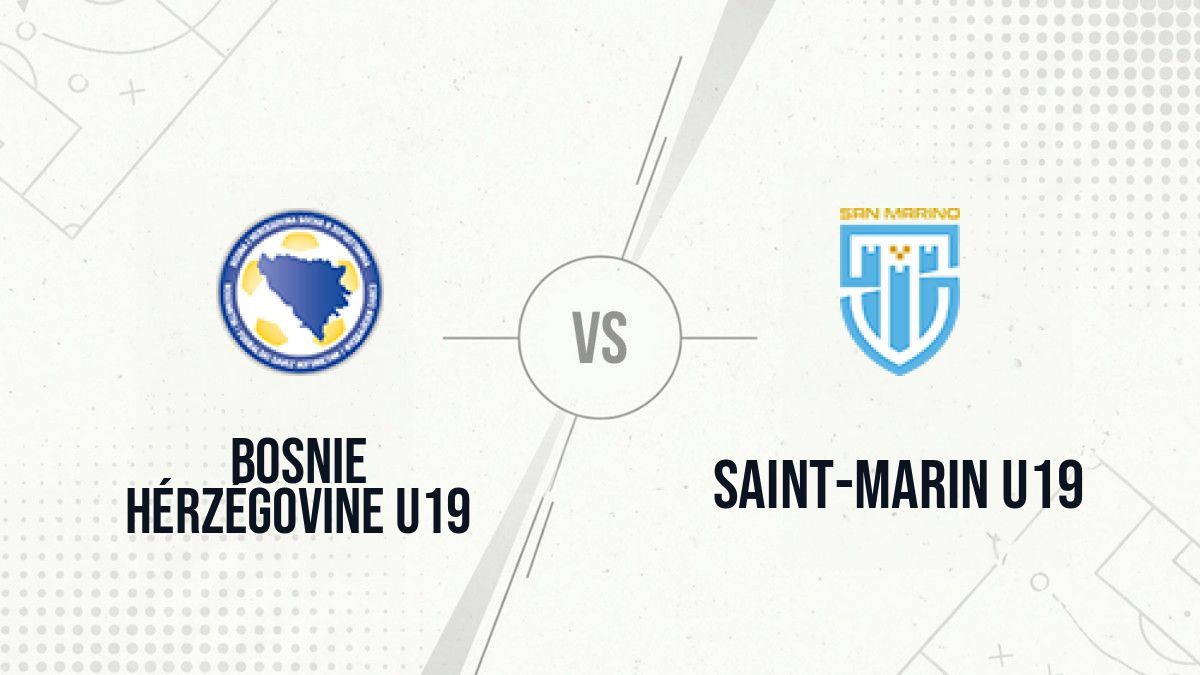 Pronostic Bosnie Hérzégovine U19 Saint-Marin U19
