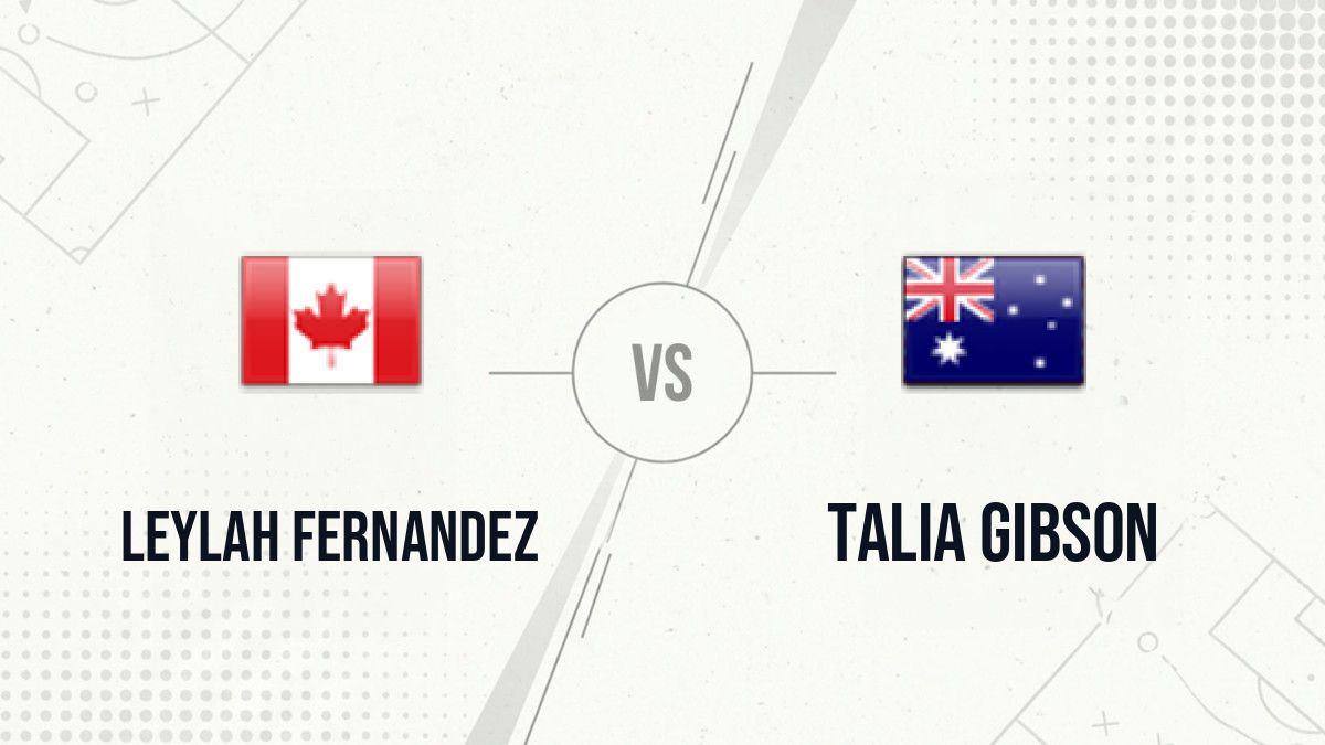 Pronostic Leylah Fernandez Talia Gibson