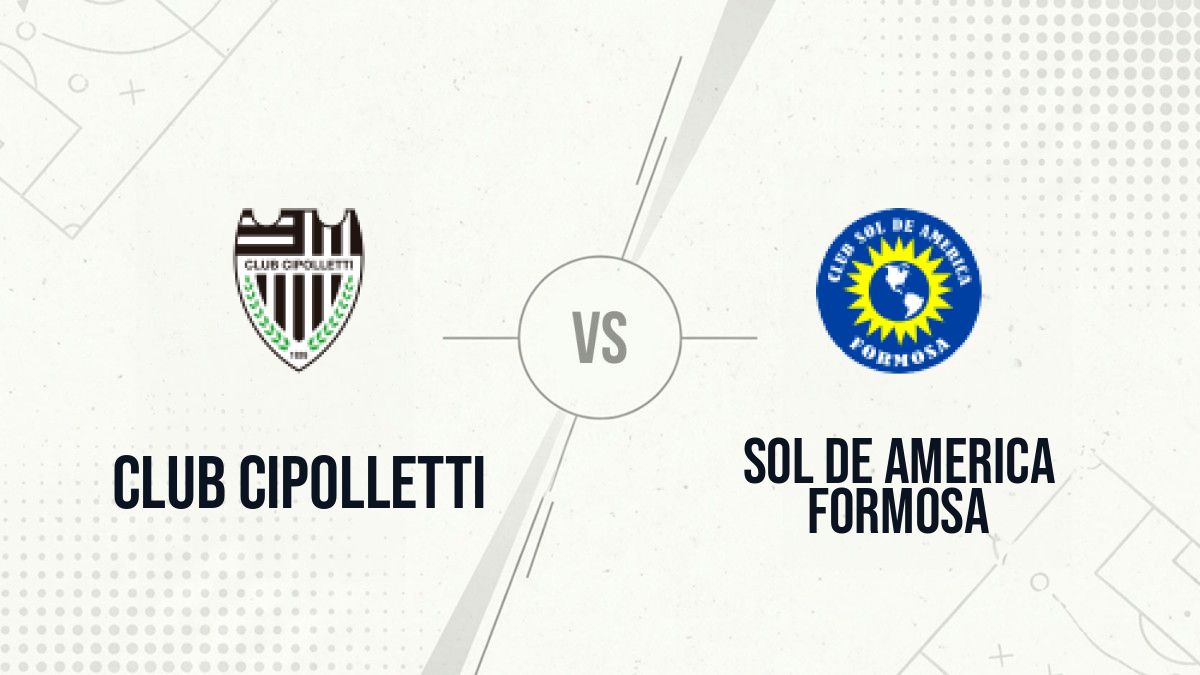 Pronostic Club Cipolletti Sol de America Formosa