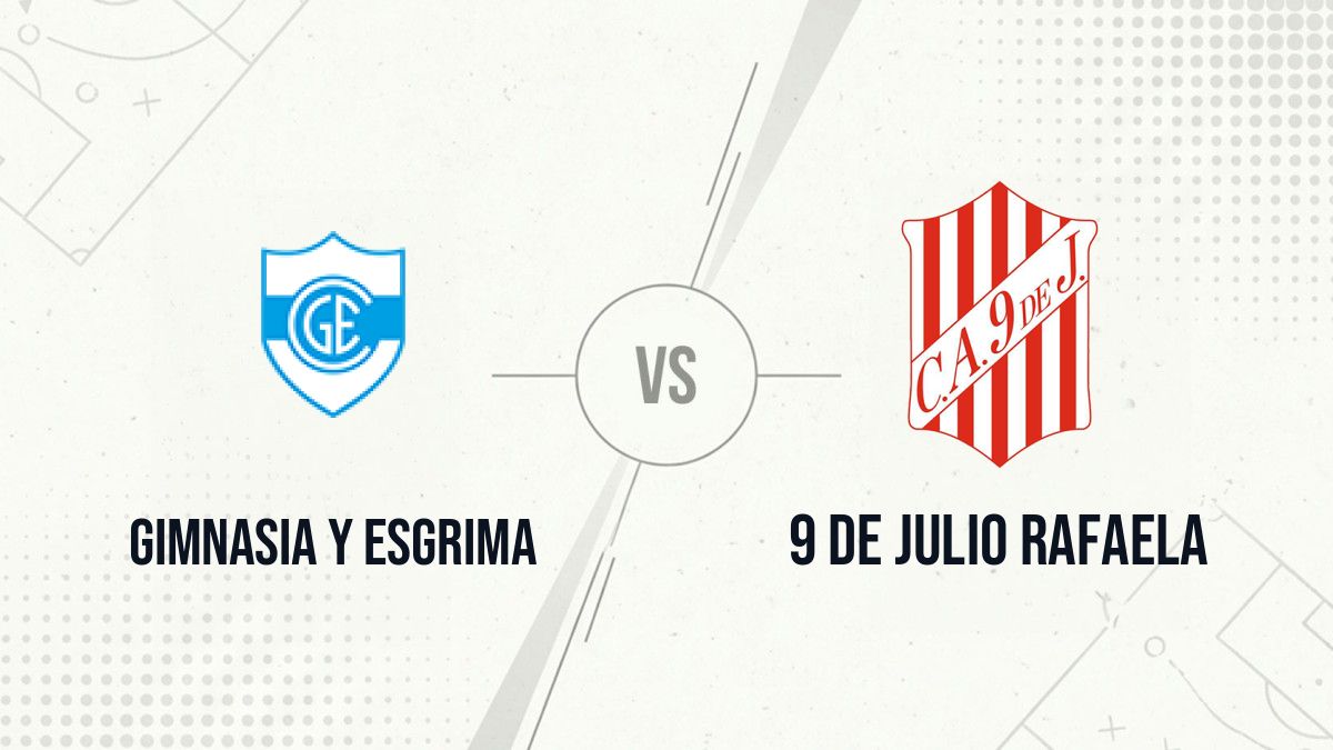 Pronostic Gimnasia y Esgrima 9 de Julio Rafaela