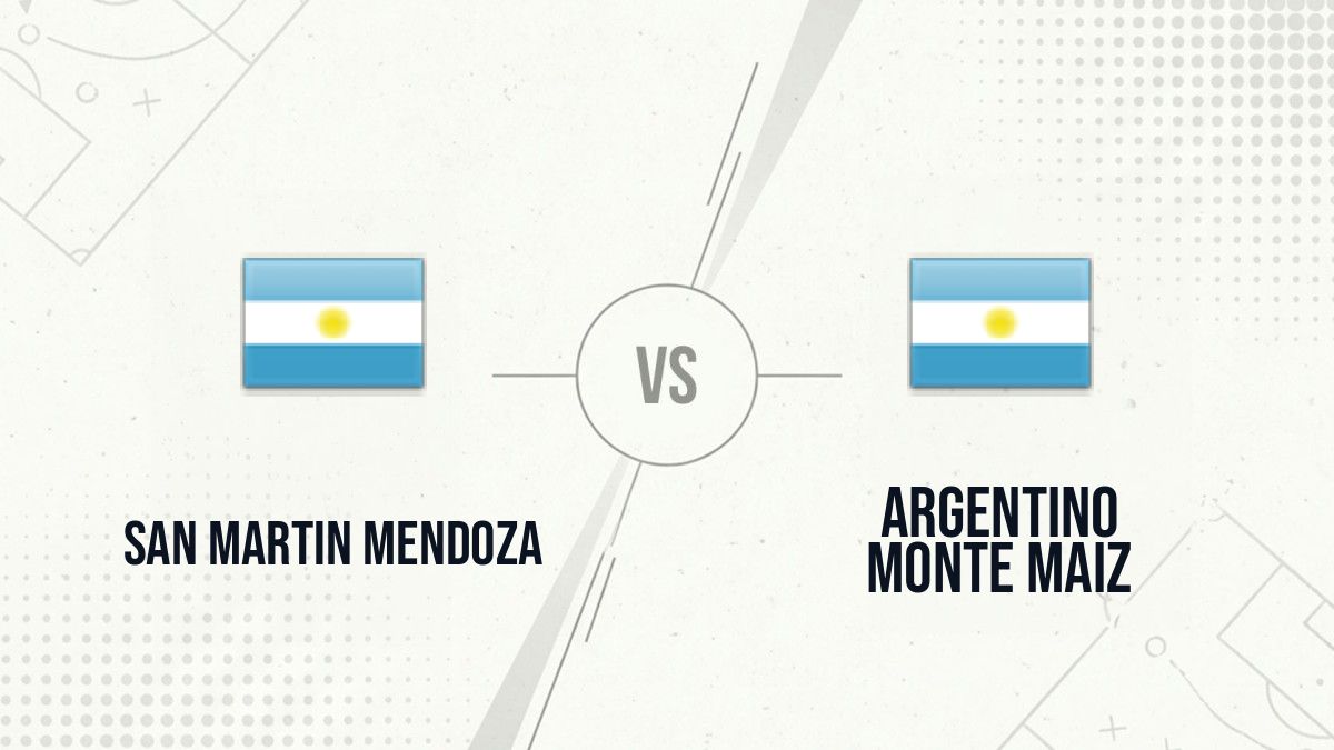 Pronostic San Martin Mendoza Argentino Monte Maiz