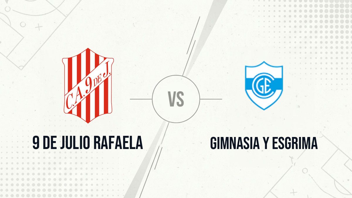 Pronostic 9 de Julio Rafaela Gimnasia y Esgrima
