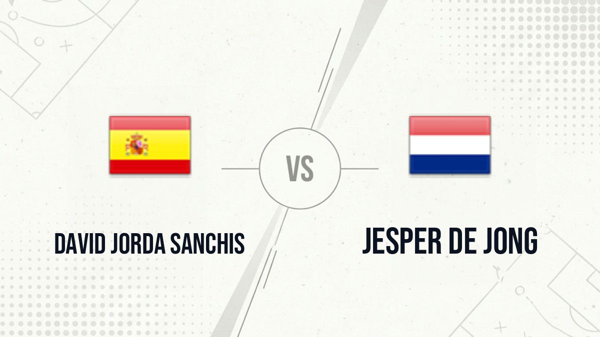 Pronostic David Jorda Sanchis Jesper de Jong