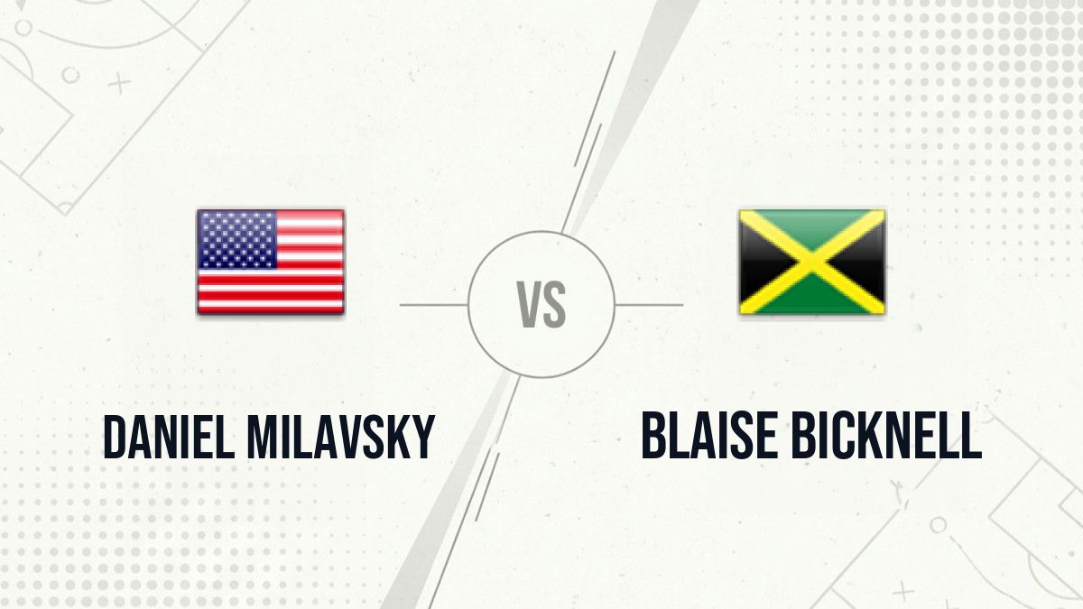 Pronostic Daniel Milavsky Blaise Bicknell