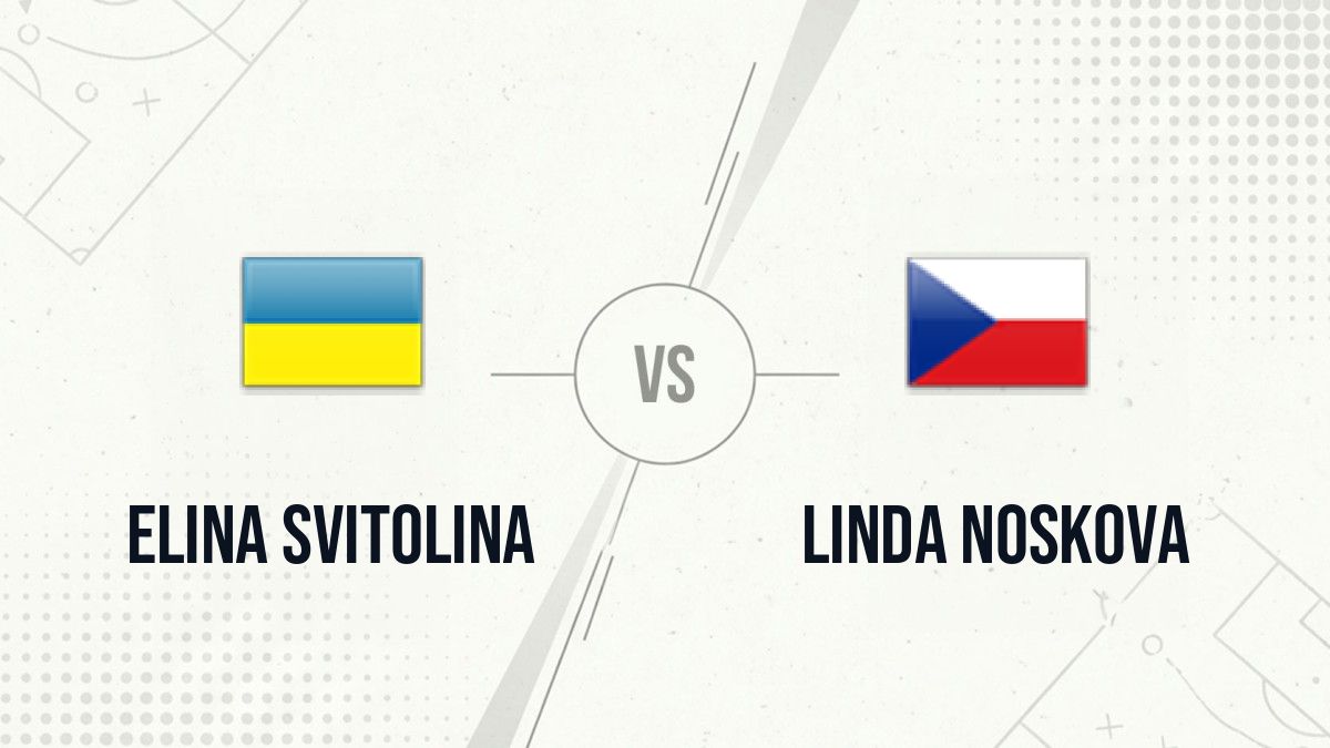Pronostic Elina Svitolina Linda Noskova