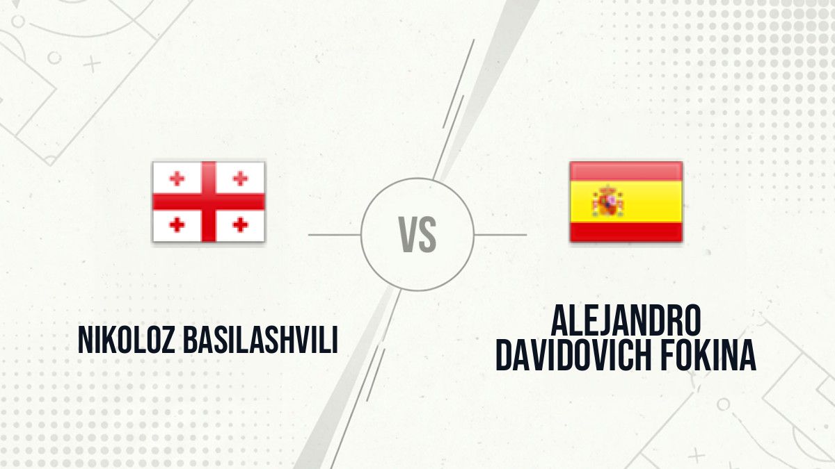 Pronostic Nikoloz Basilashvili Alejandro Davidovich Fokina