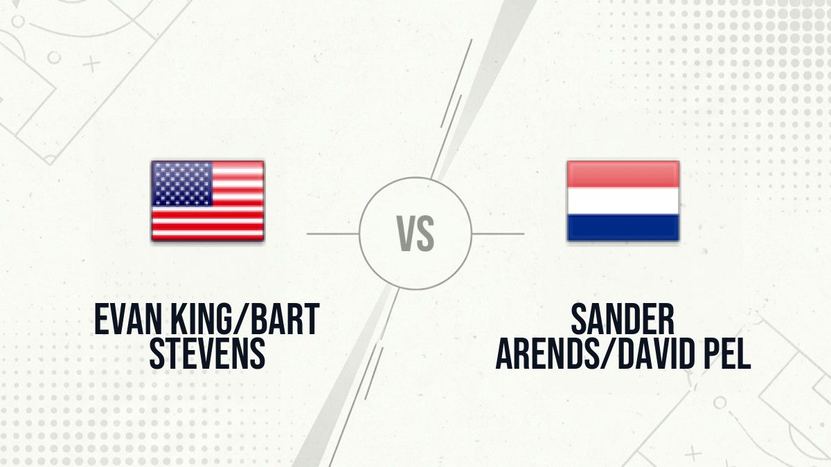 Pronostic Evan King/Bart Stevens Sander Arends/David Pel