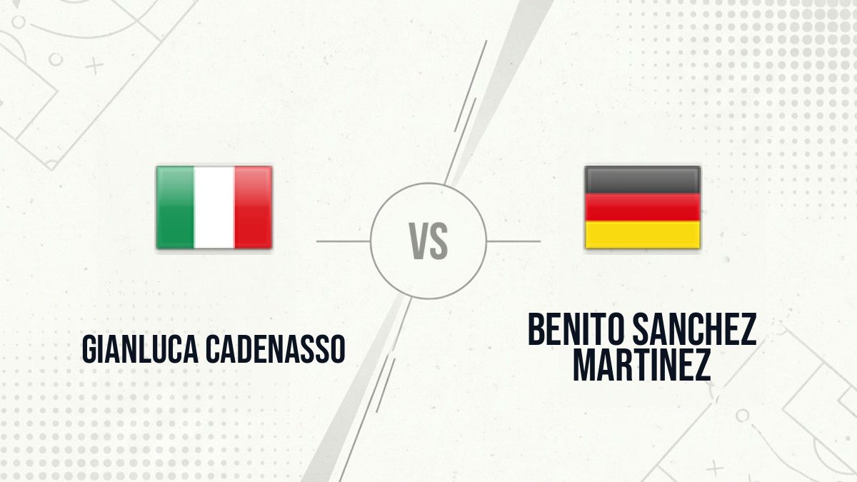 Pronostic Gianluca Cadenasso Benito Sanchez Martinez