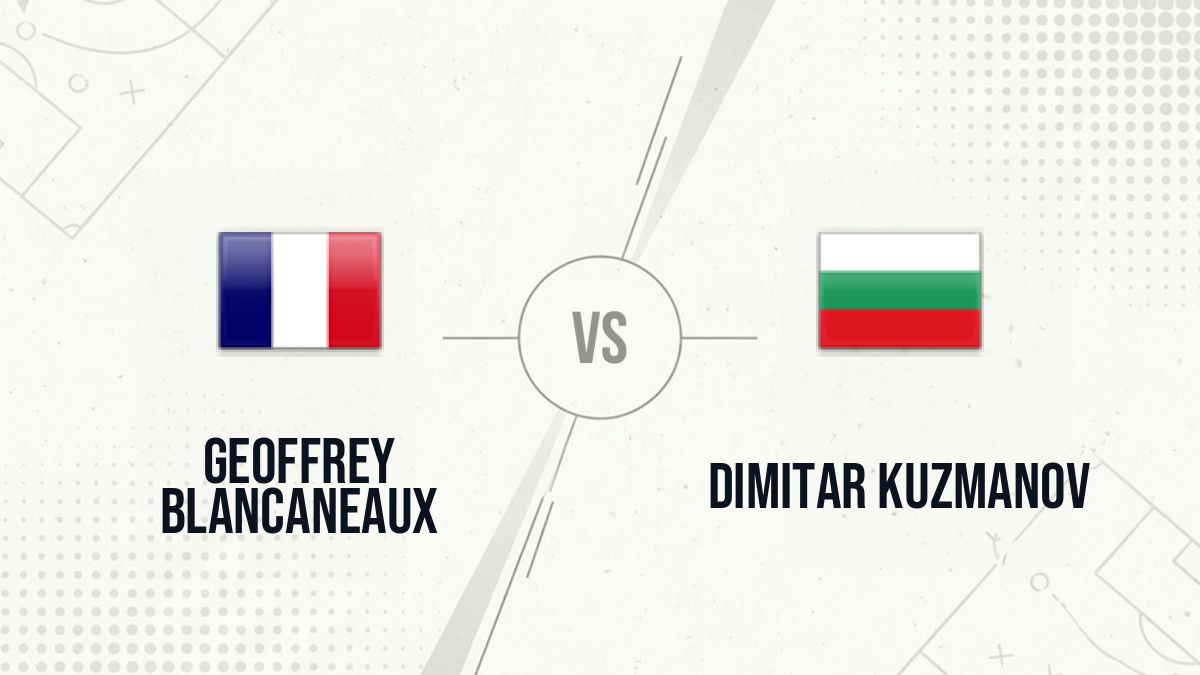 Pronostic Geoffrey Blancaneaux Dimitar Kuzmanov