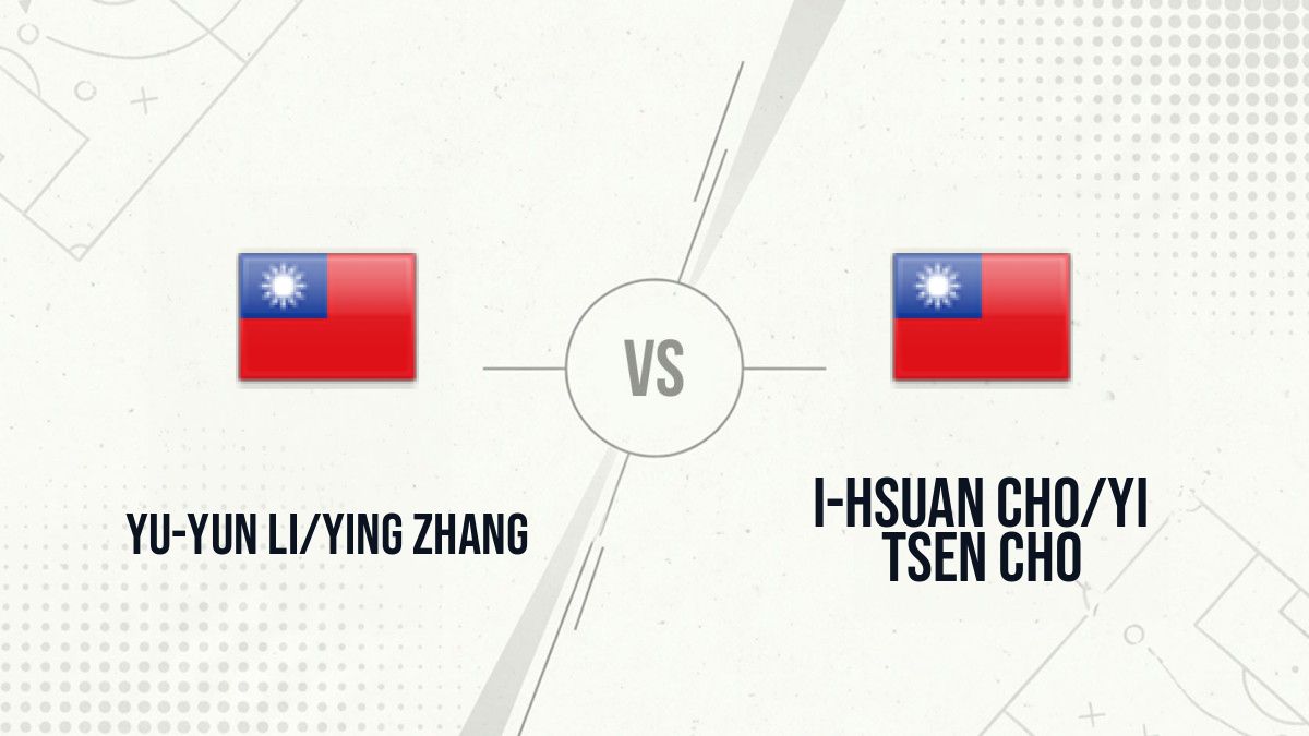 Pronostic Yu-Yun Li/Ying Zhang I-Hsuan Cho/Yi Tsen Cho