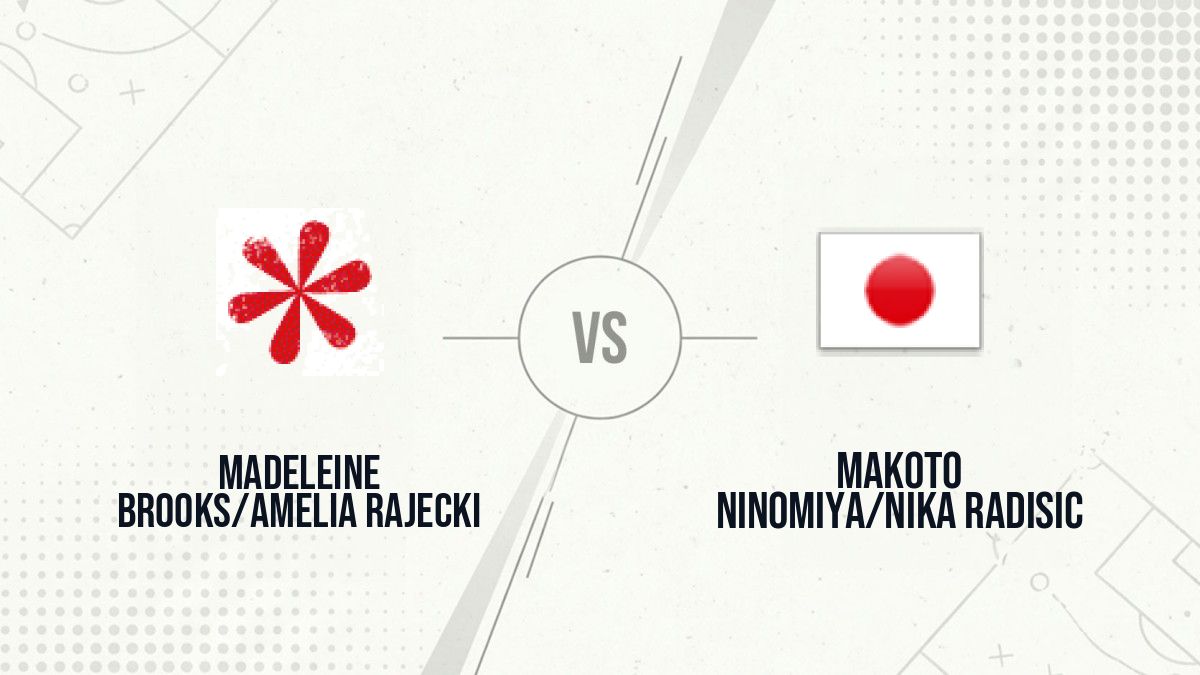Pronostic Madeleine Brooks/Amelia Rajecki Makoto Ninomiya/Nika Radisic