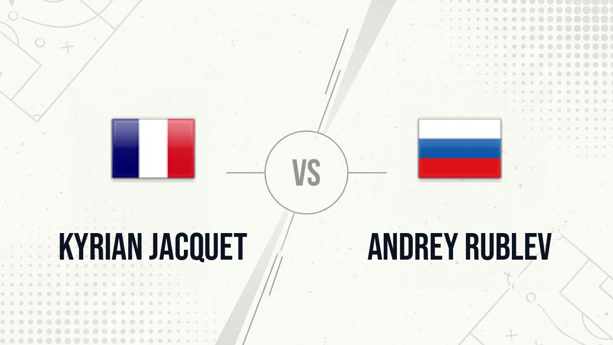 Pronostic Kyrian Jacquet Andrey Rublev