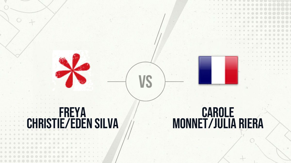 Pronostic Freya Christie/Eden Silva Carole Monnet/Julia Riera