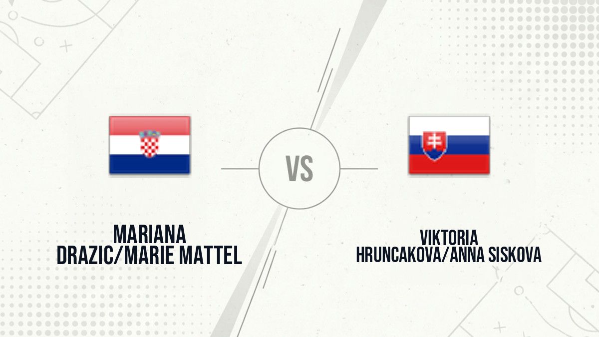 Pronostic Mariana Drazic/Marie Mattel Viktoria Hruncakova/Anna Siskova