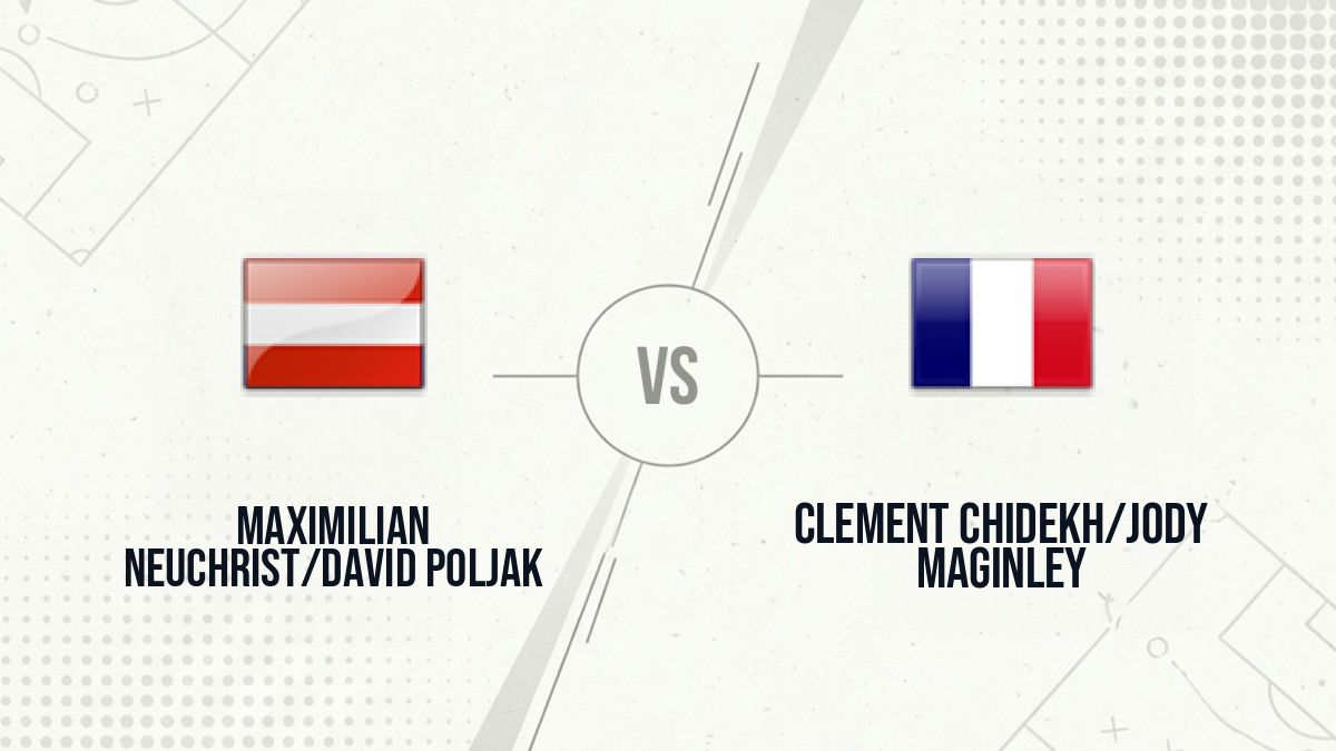 Pronostic Maximilian Neuchrist/David Poljak Clement Chidekh/Jody Maginley