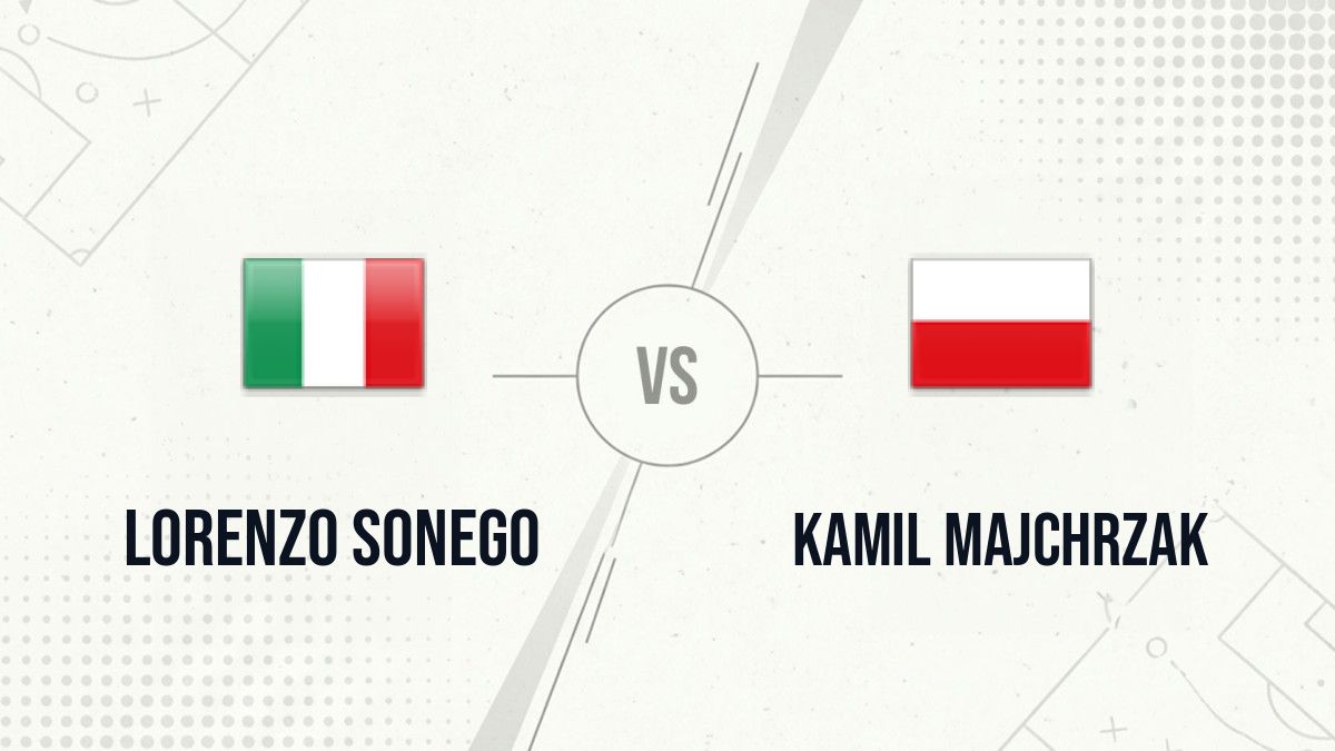 Pronostic Lorenzo Sonego Kamil Majchrzak