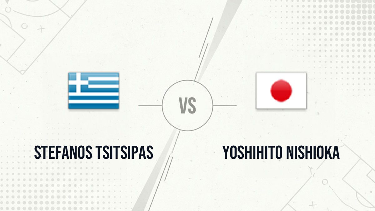 Pronostic Stefanos Tsitsipas Yoshihito Nishioka