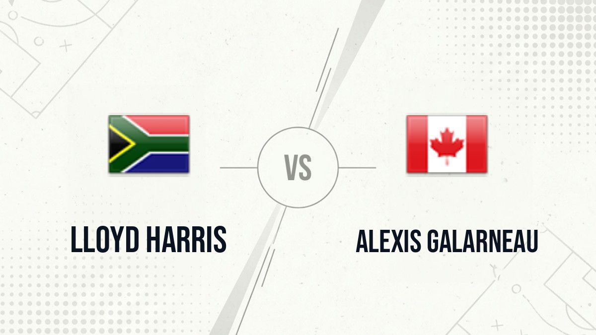 Pronostic Lloyd Harris Alexis Galarneau
