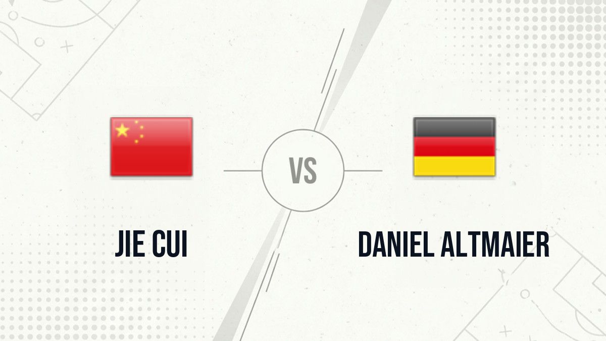 Pronostic Jie Cui Daniel Altmaier