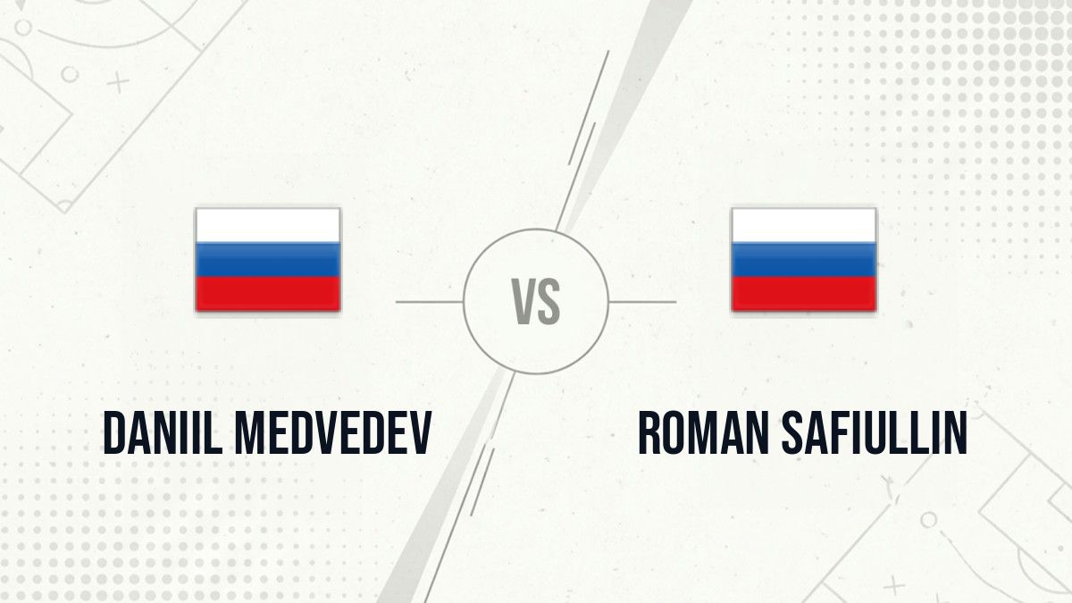 Pronostic Daniil Medvedev Roman Safiullin