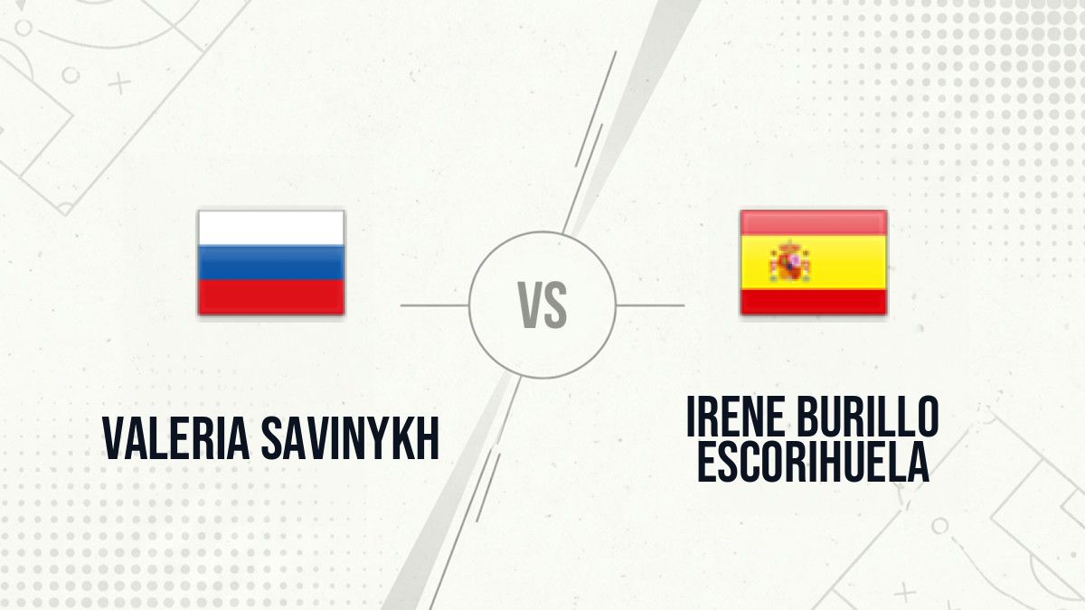 Pronostic Valeria Savinykh Irene Burillo Escorihuela