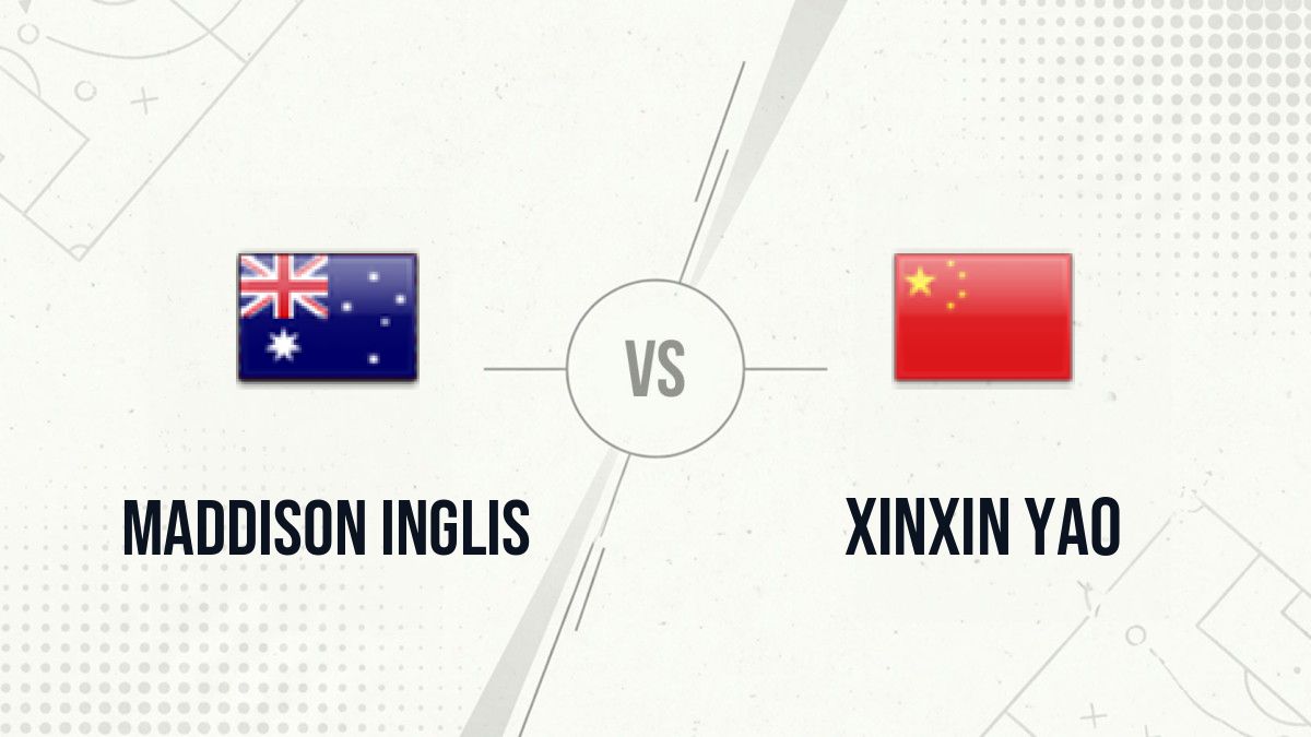 Pronostic Maddison Inglis Xinxin Yao