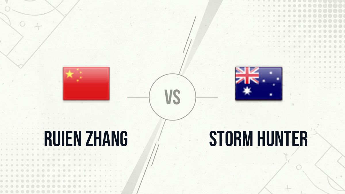 Pronostic Ruien Zhang Storm Hunter