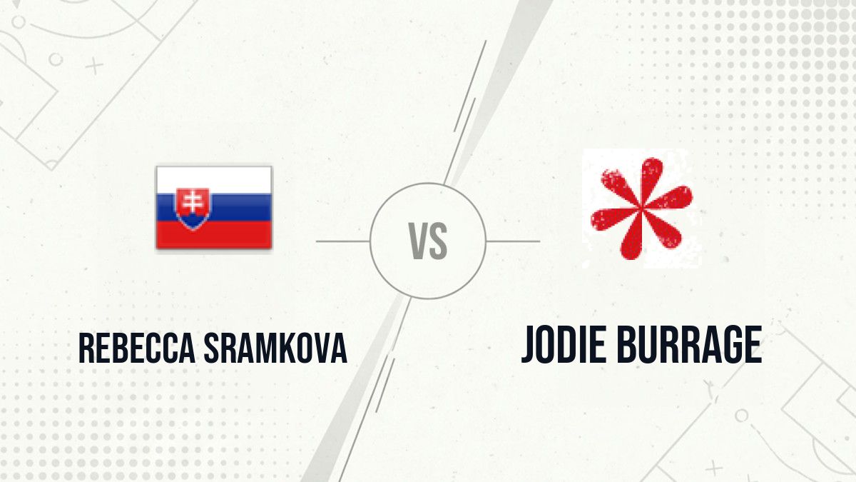 Pronostic Rebecca Sramkova Jodie Burrage